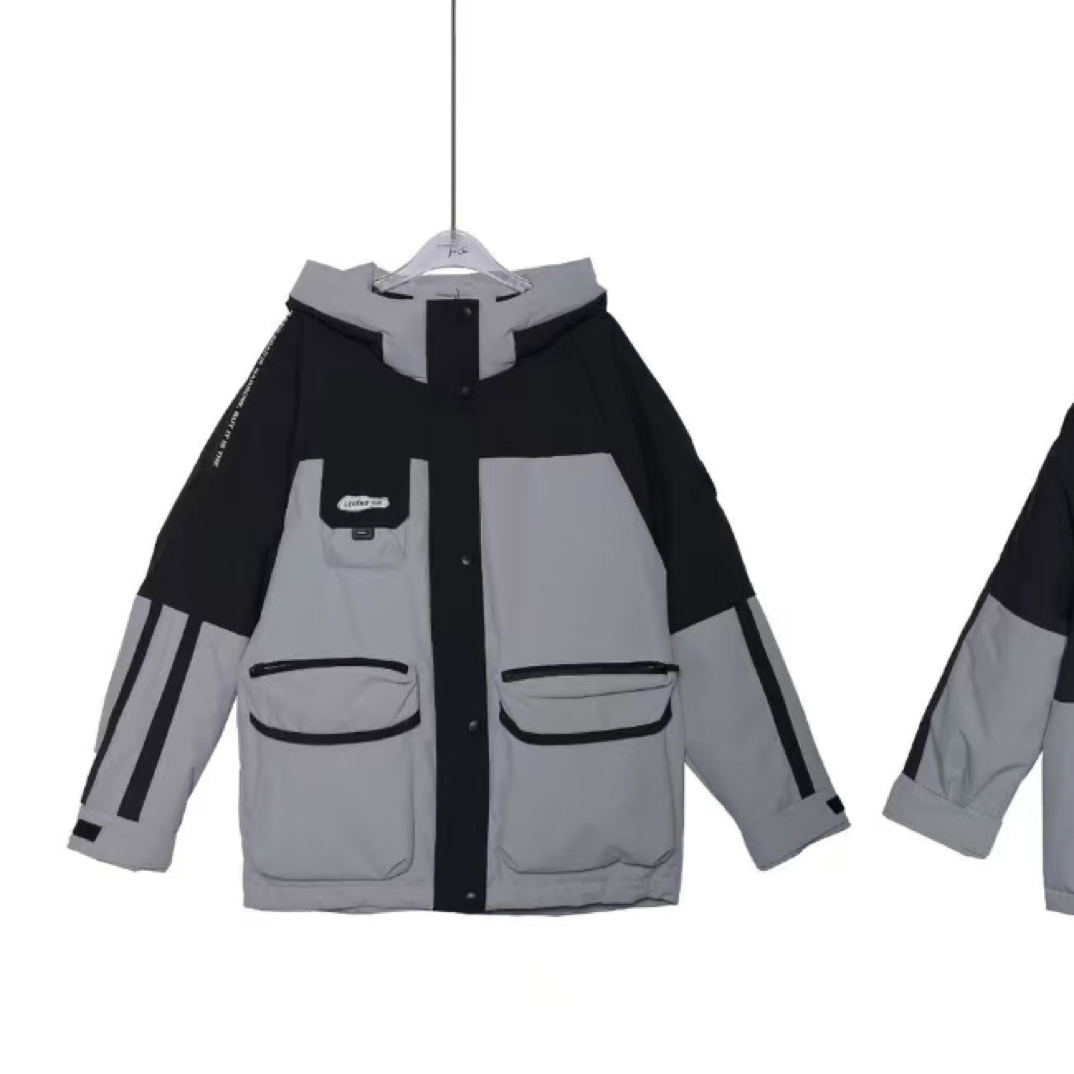 【BAI】冬季新款时尚气质百搭连帽保暖外套40161