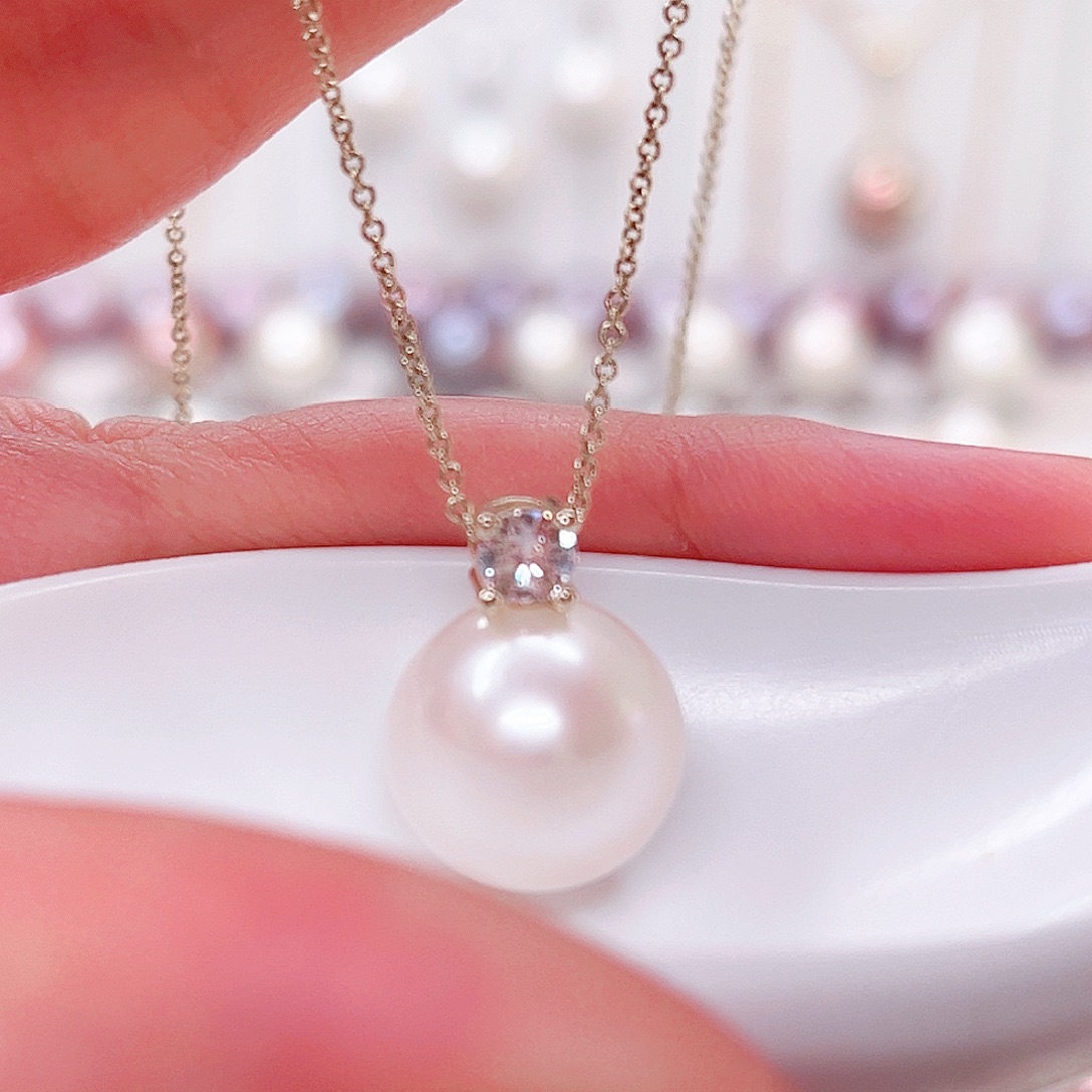 合金吊坠(赠链)淡水珍珠