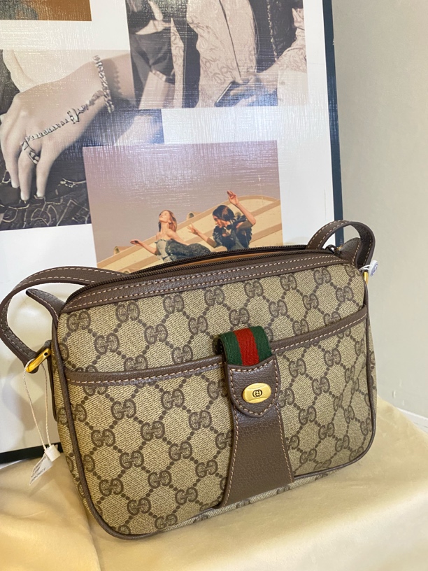 95新 GUCCI/古驰 兔兔奢G/古驰斜挎包/26095