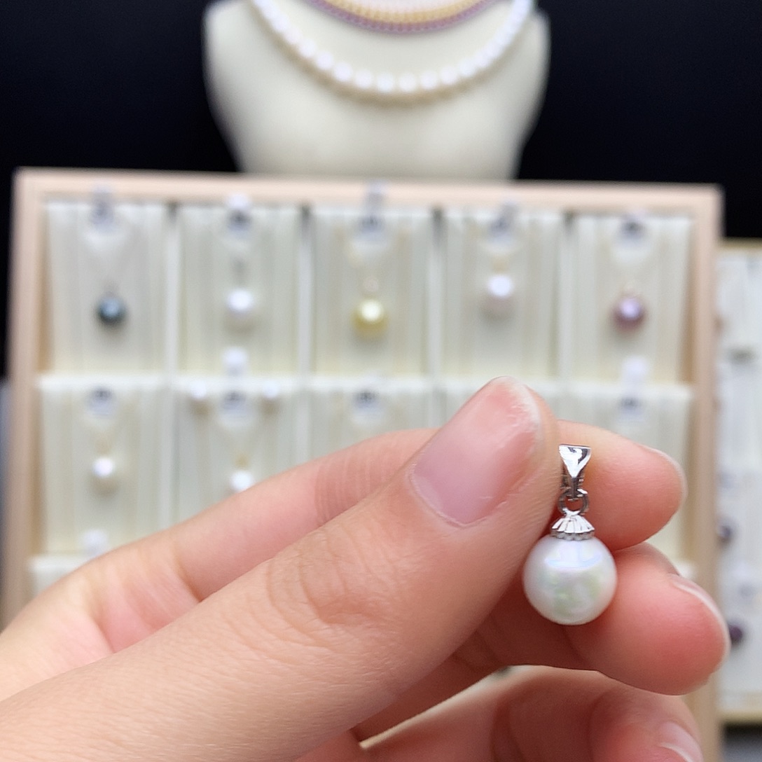 吊坠(不含链)合金淡水珍珠