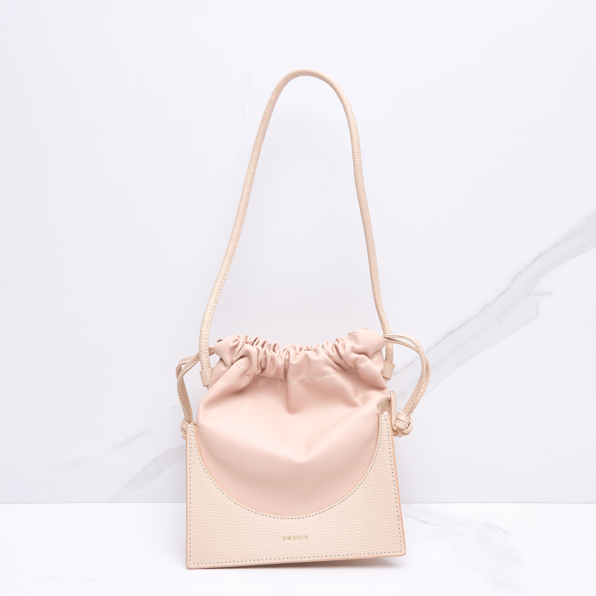 全新未使用/Yuzefi女士Handbag抽绳手提包YIGB00002