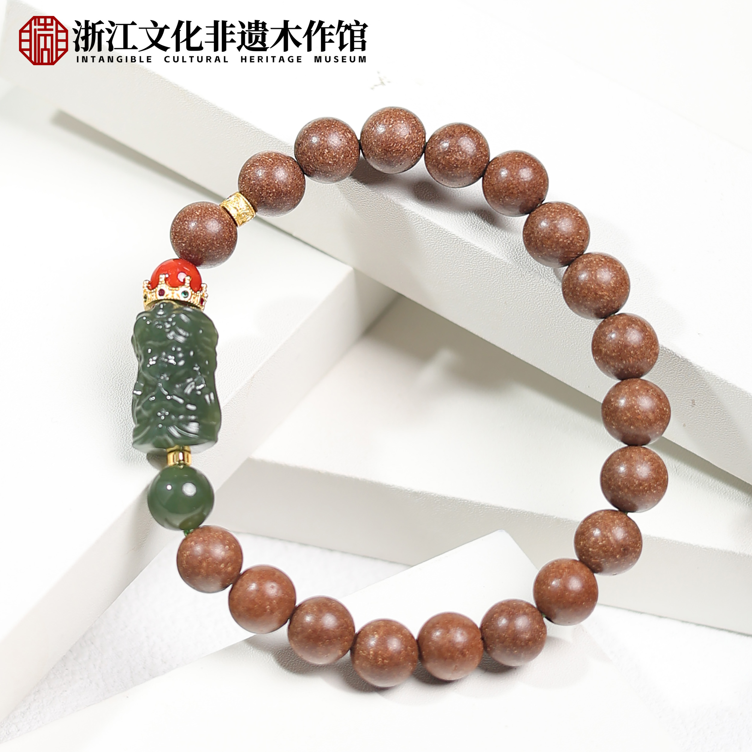 【上新了非遗】东坡闻思香【扎基】单圈手串8mm ZJ0141