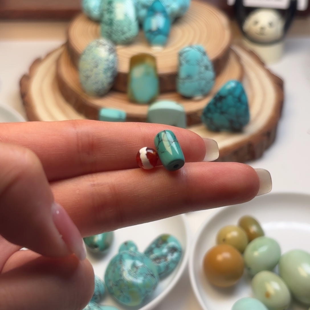 南红玛瑙未镶嵌单珠