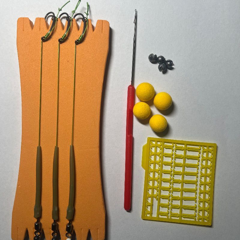 欧鲤反吹钓组3付加配件鱼钩