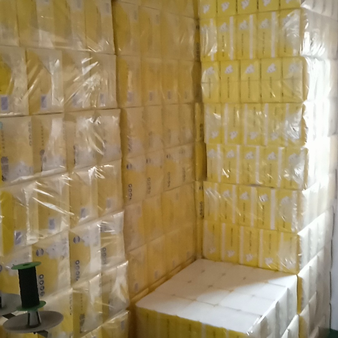 舒适象卫生纸5连包白色