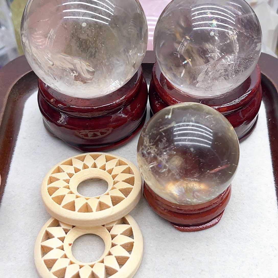 刃***未镶嵌水晶珠宝半成品36