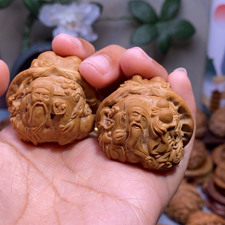 【闪购商品】核桃手串/手链林*阔福禄寿喜