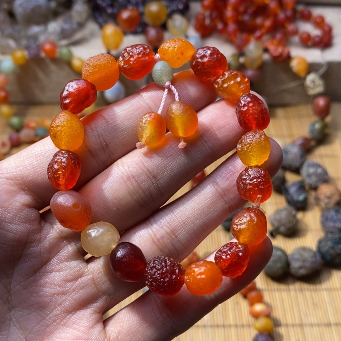 玛瑙/玉髓手链未镶嵌