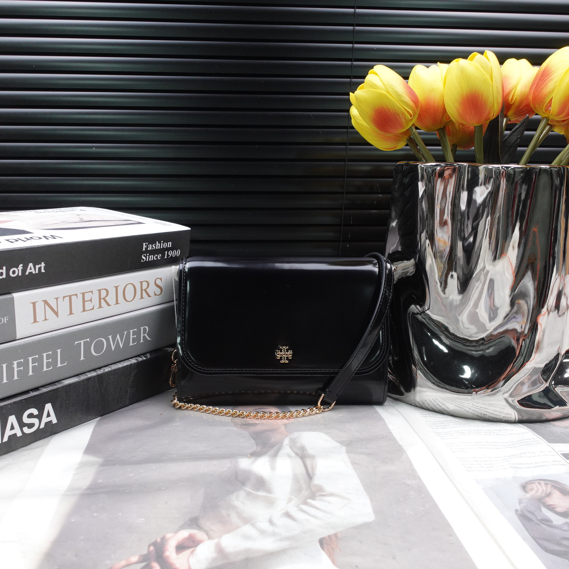 95新 TORY BURCH/汤丽柏琦 单肩包/T_ZY0000  T10336236