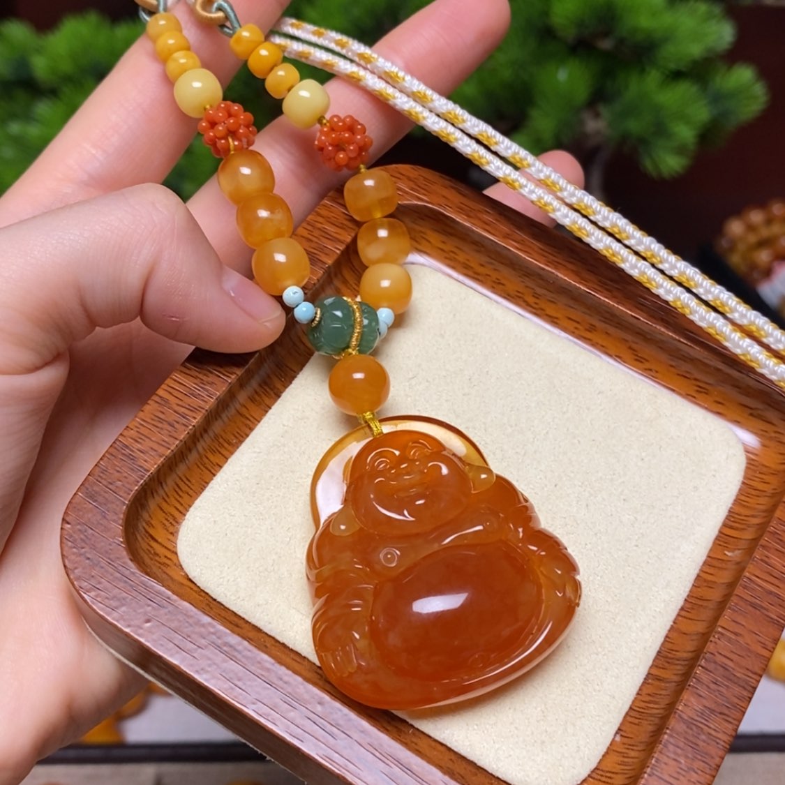 【闪购商品】蜜蜡颈饰未镶嵌项链
