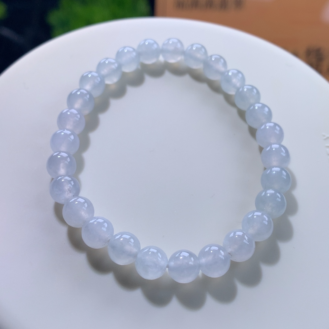 翡翠未镶嵌手链卡7