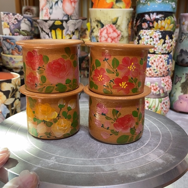 景德镇艺术手绘作品