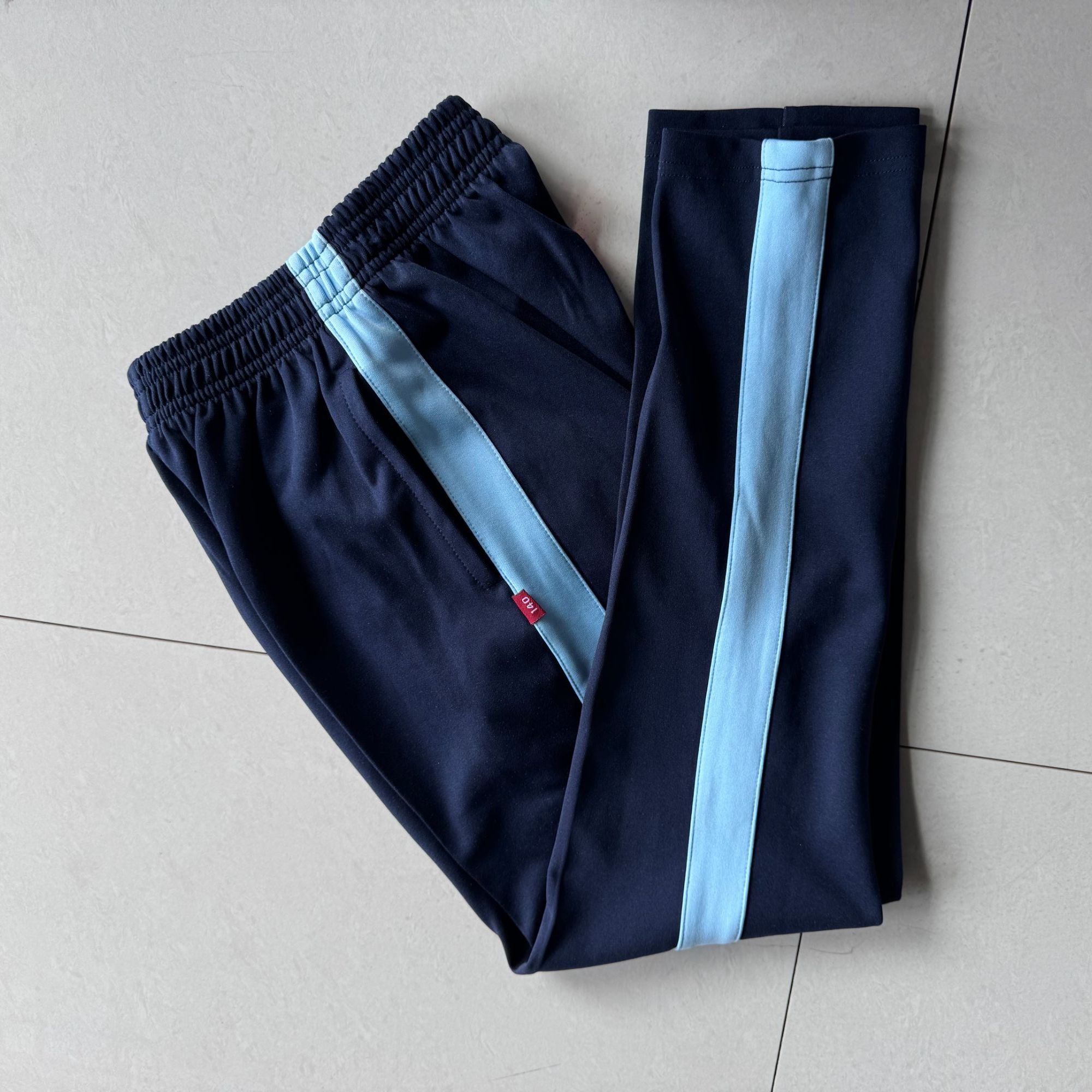 （初中夏单件裤子）初中夏季校服裤子单件运动裤泰安初中