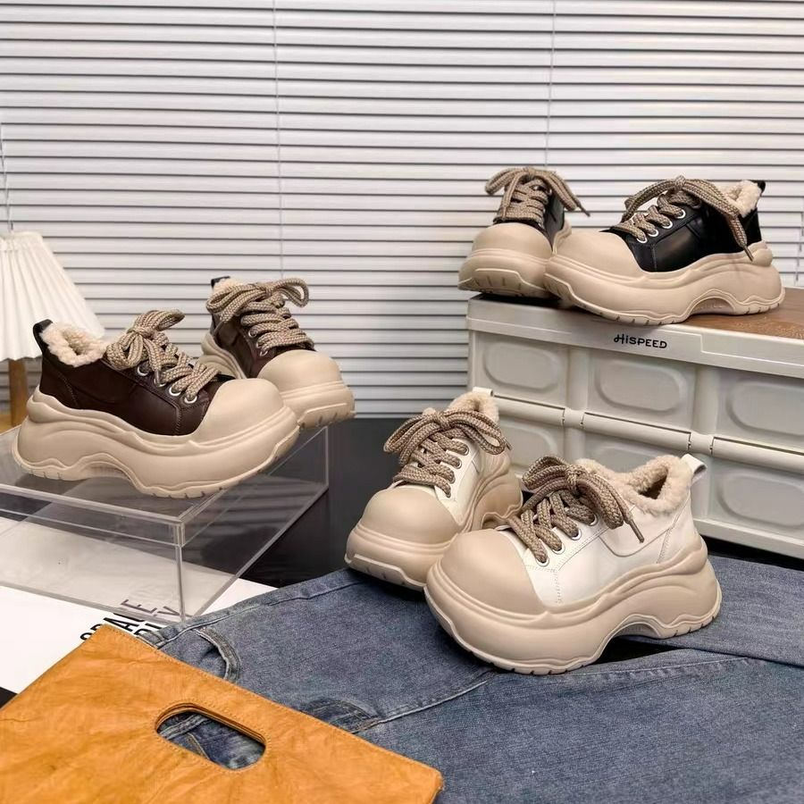 YBLH |N25秋冬•羊毛口高帮•加绒米奇鞋9118-50