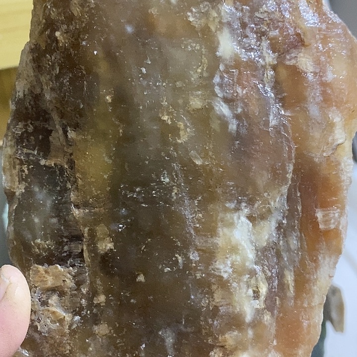 老***Q蛇纹石玉未镶嵌摆件
