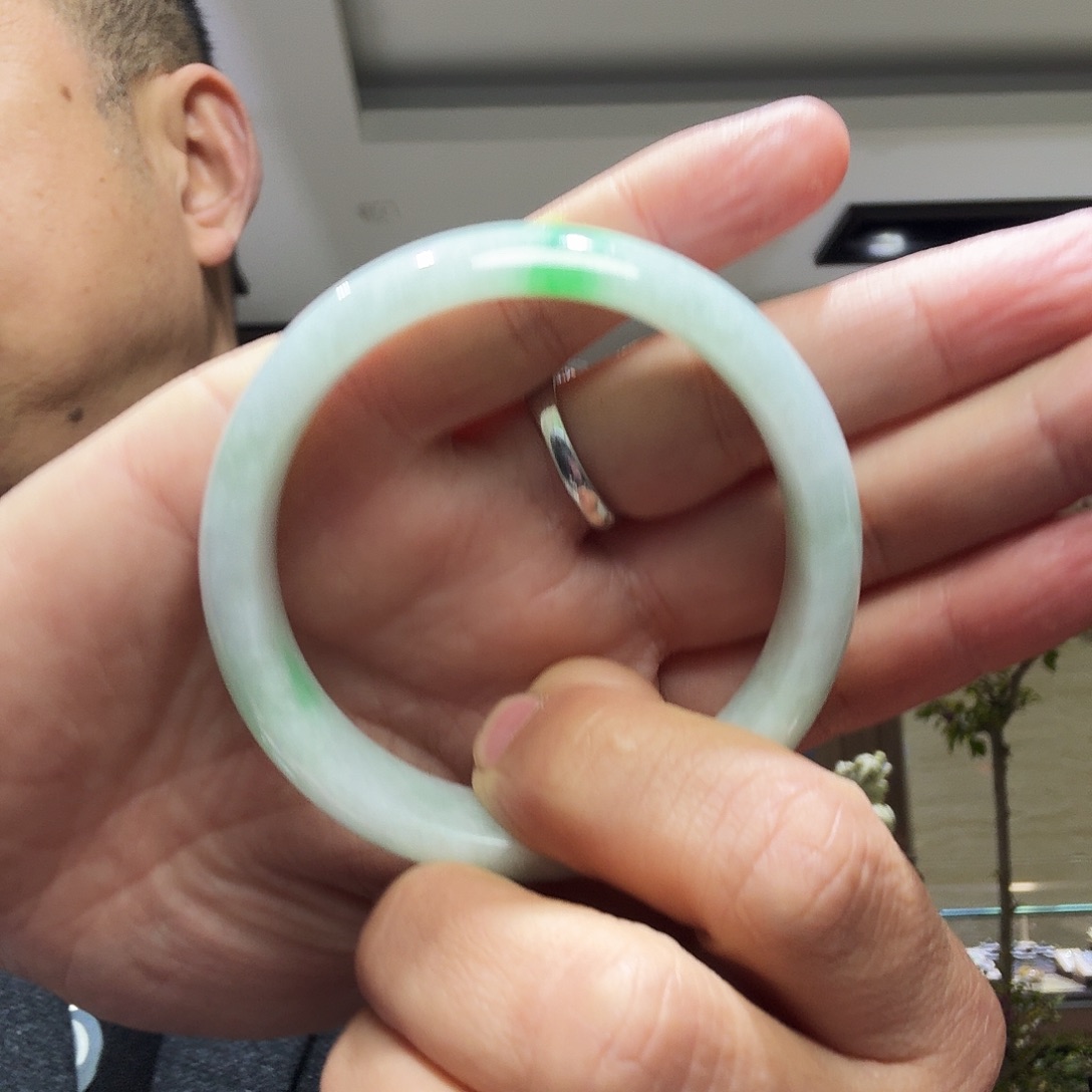 翡翠未镶嵌手镯天然翡翠玉A货手镯