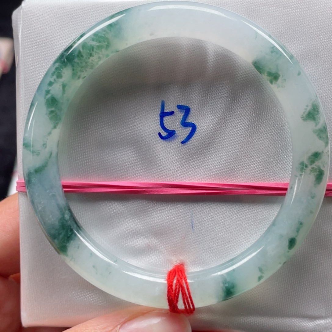 翡翠手镯未镶嵌缅甸翡翠手镯25
