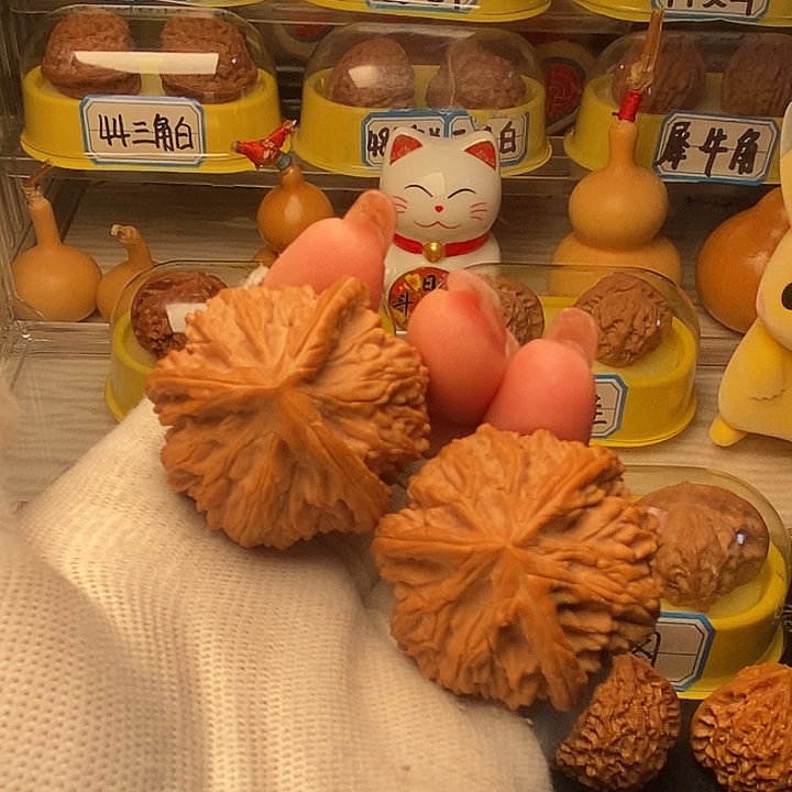 吊坠文玩核桃转圈40文山奔文玩核桃把件