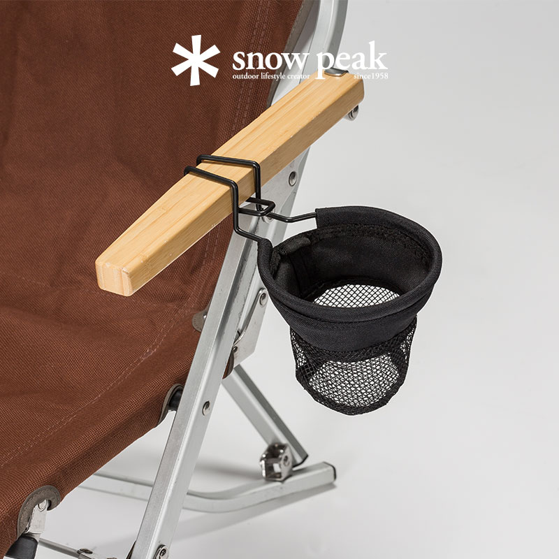 snowpeak雪峰sp海狗椅配件露营户外折叠便携网眼吊挂杯架UG-282