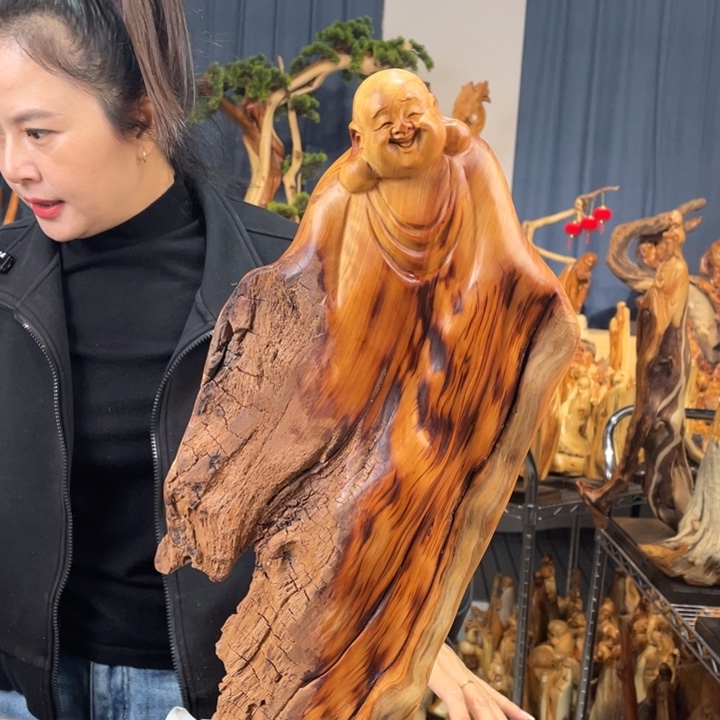 柏木（崖柏）随型摆件