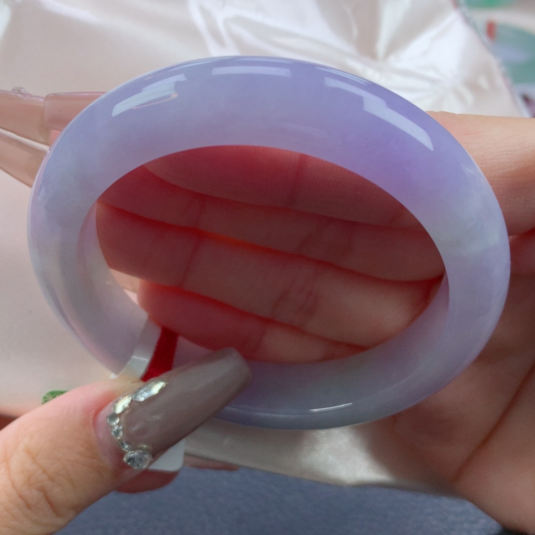 翡翠手镯未镶嵌54.4正圈