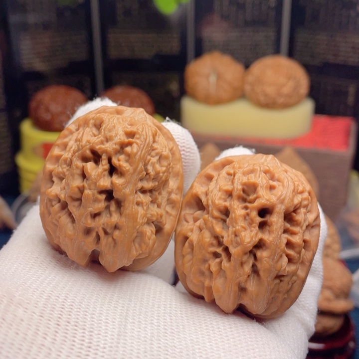 吊坠文玩核桃36全品原桩西北