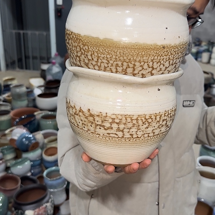 高度18口21啦啦花盆