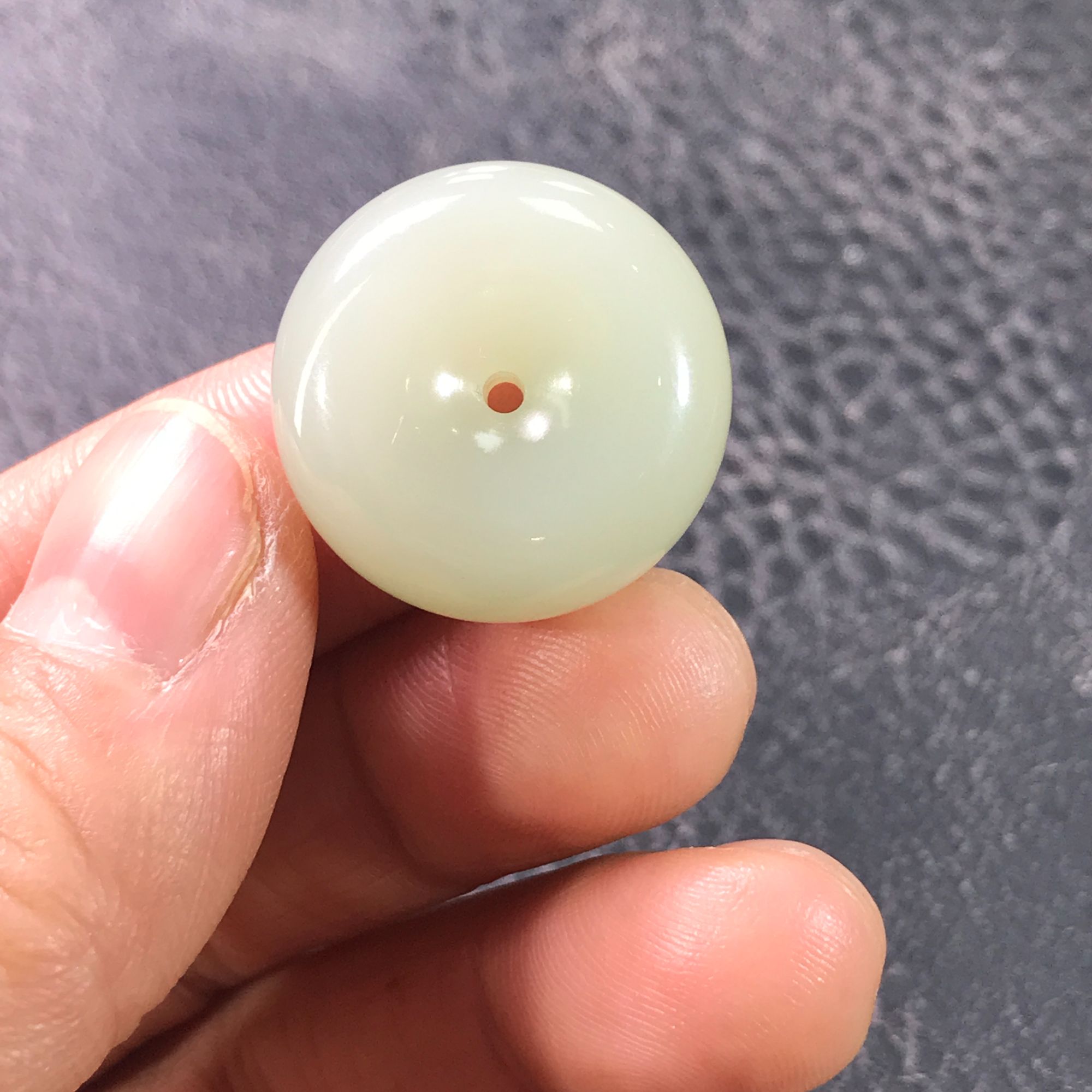 新疆和田玉平安扣手工百搭