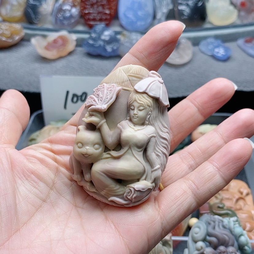 【闪购商品】未镶嵌吊坠定制石英质玉