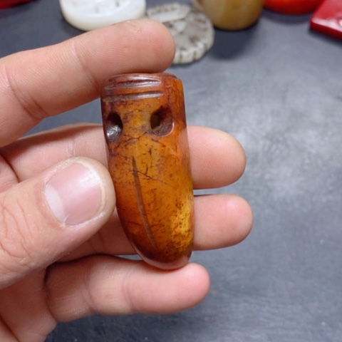 紫金钵盂菩提吊坠