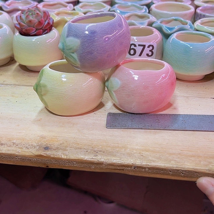 陶瓷花盆当场凑满12包邮