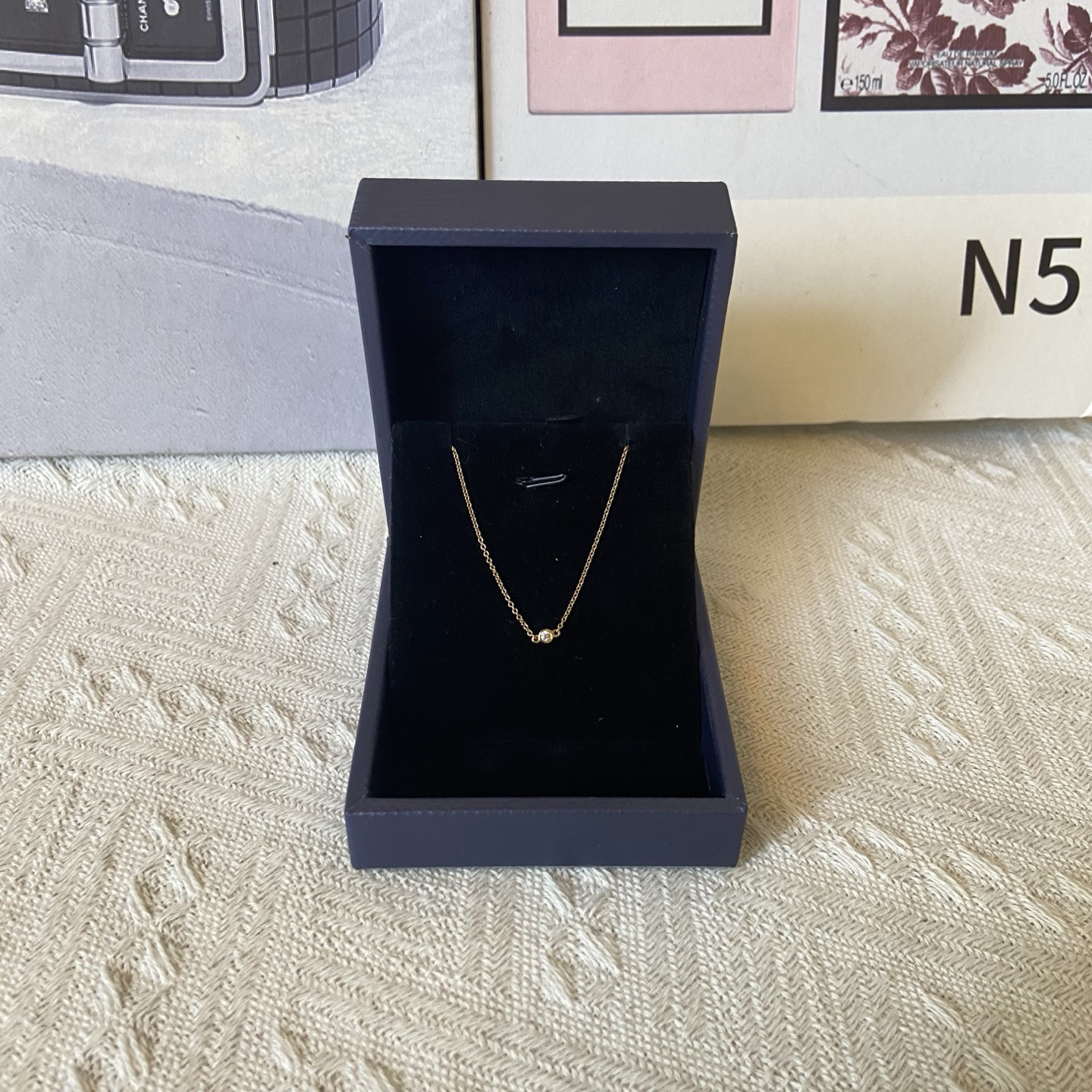99新 Tiffany & Co./蒂芙尼 单钻泡泡手链 年份：24 年18.4cm