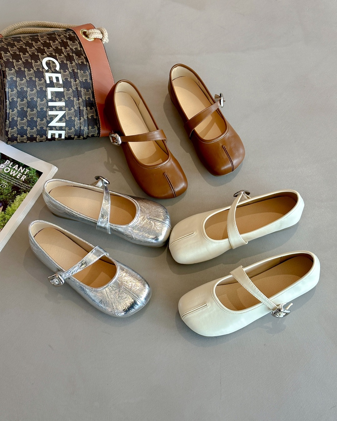 【保国女鞋】拇指软底舒适小单鞋（8861）