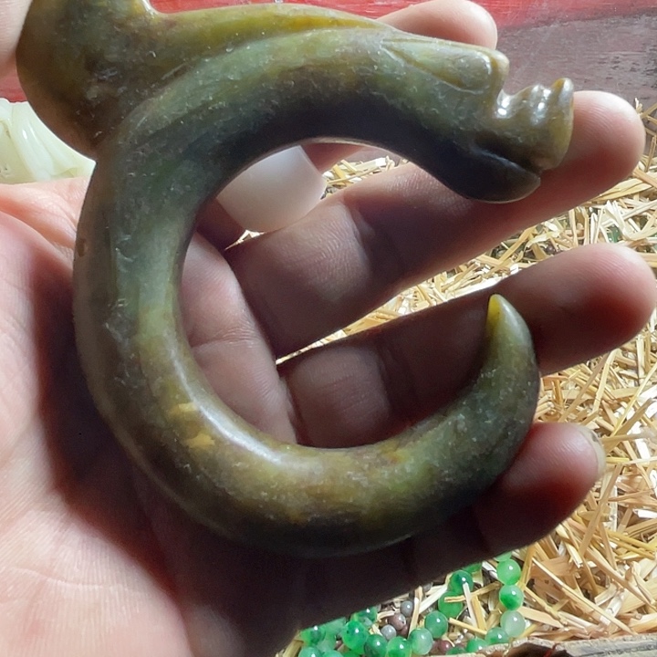 和田玉（糖玉）挂件未镶嵌