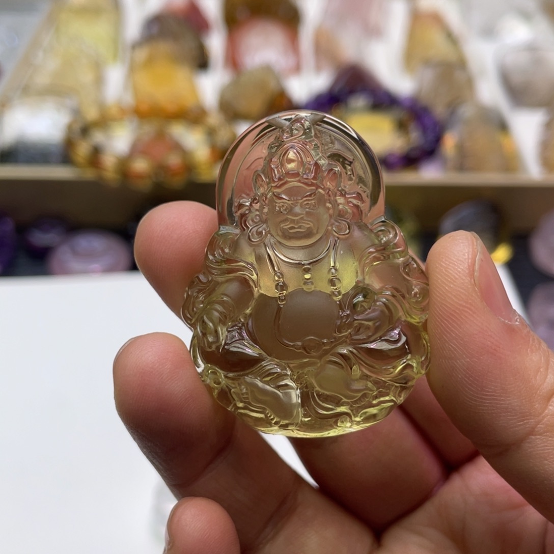 水晶颈饰未镶嵌定制