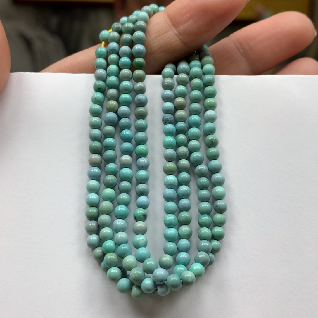 绿松石长链未镶嵌