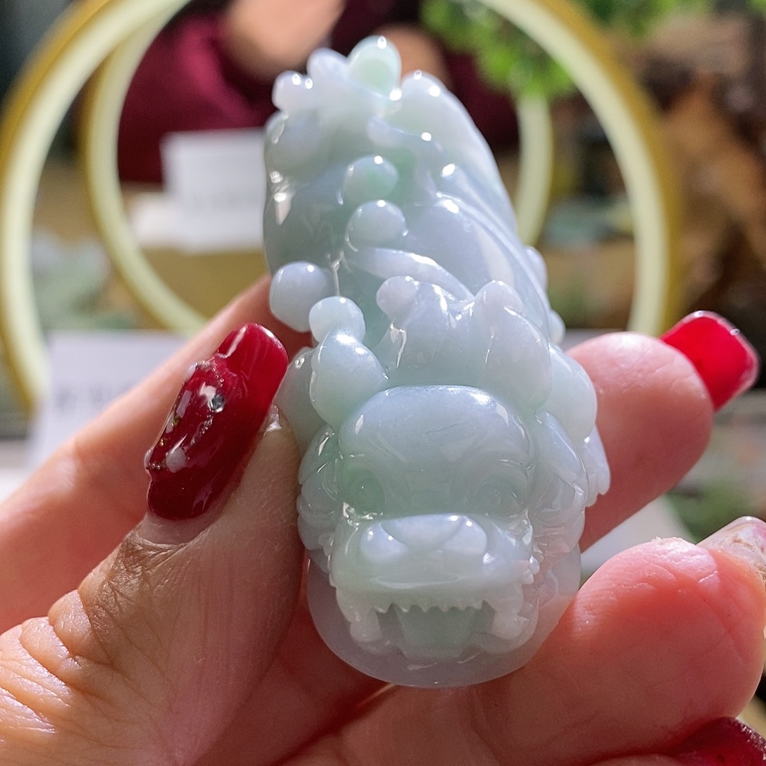 【闪购商品】翡翠颈饰未镶嵌貔貅