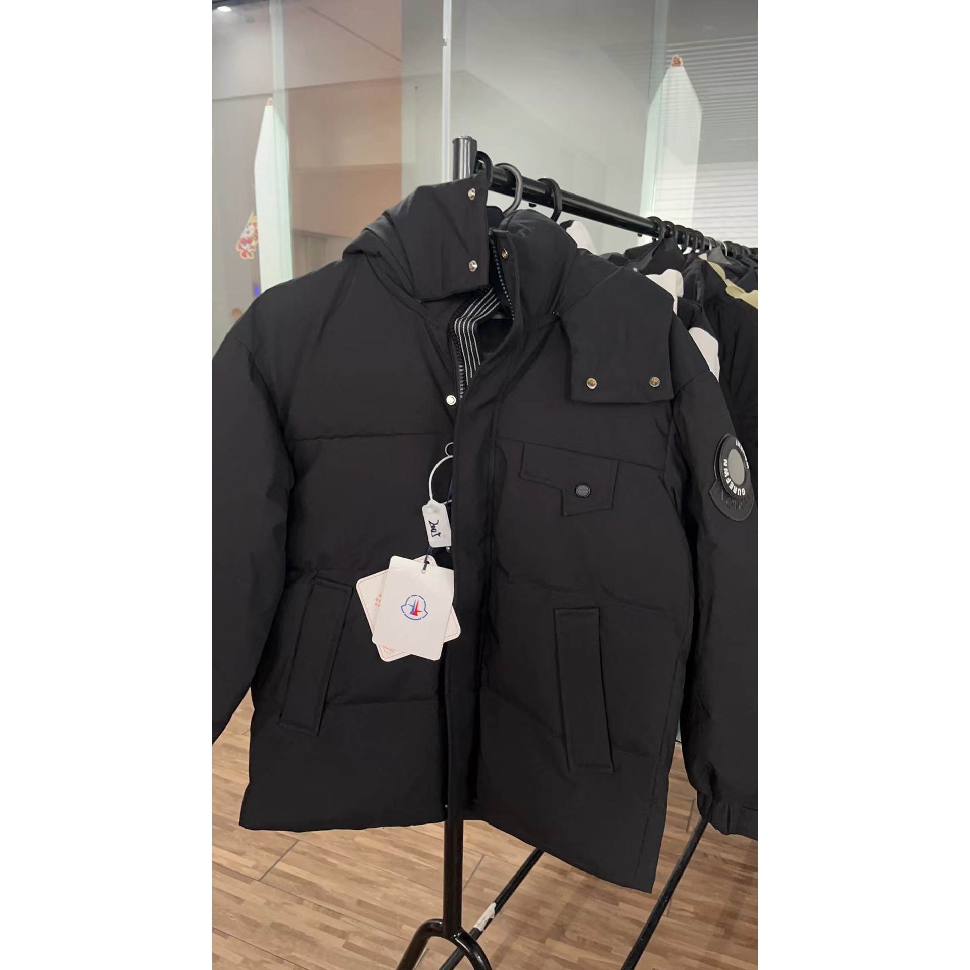 305-情侣款滑雪系列时尚风衣外套