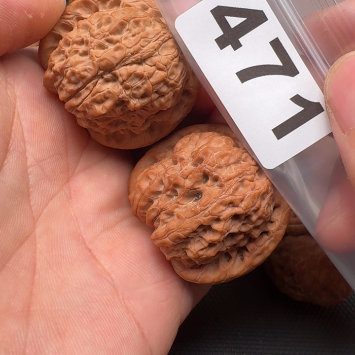 文玩核桃把件利****塑血麒麟