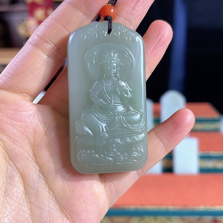 和田玉吊坠未镶嵌