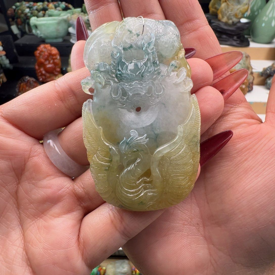 未镶嵌挂件翡翠天然缅甸