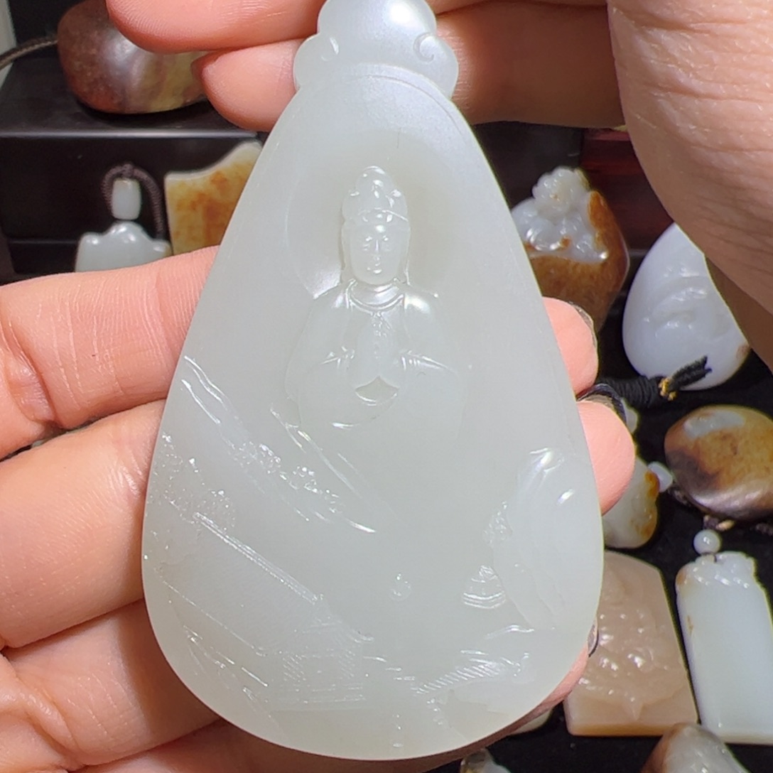 和田玉（子料）未镶嵌颈饰