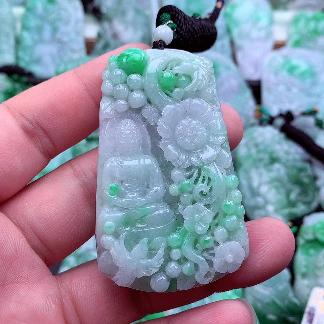 翡翠吊坠(不含链)未镶嵌