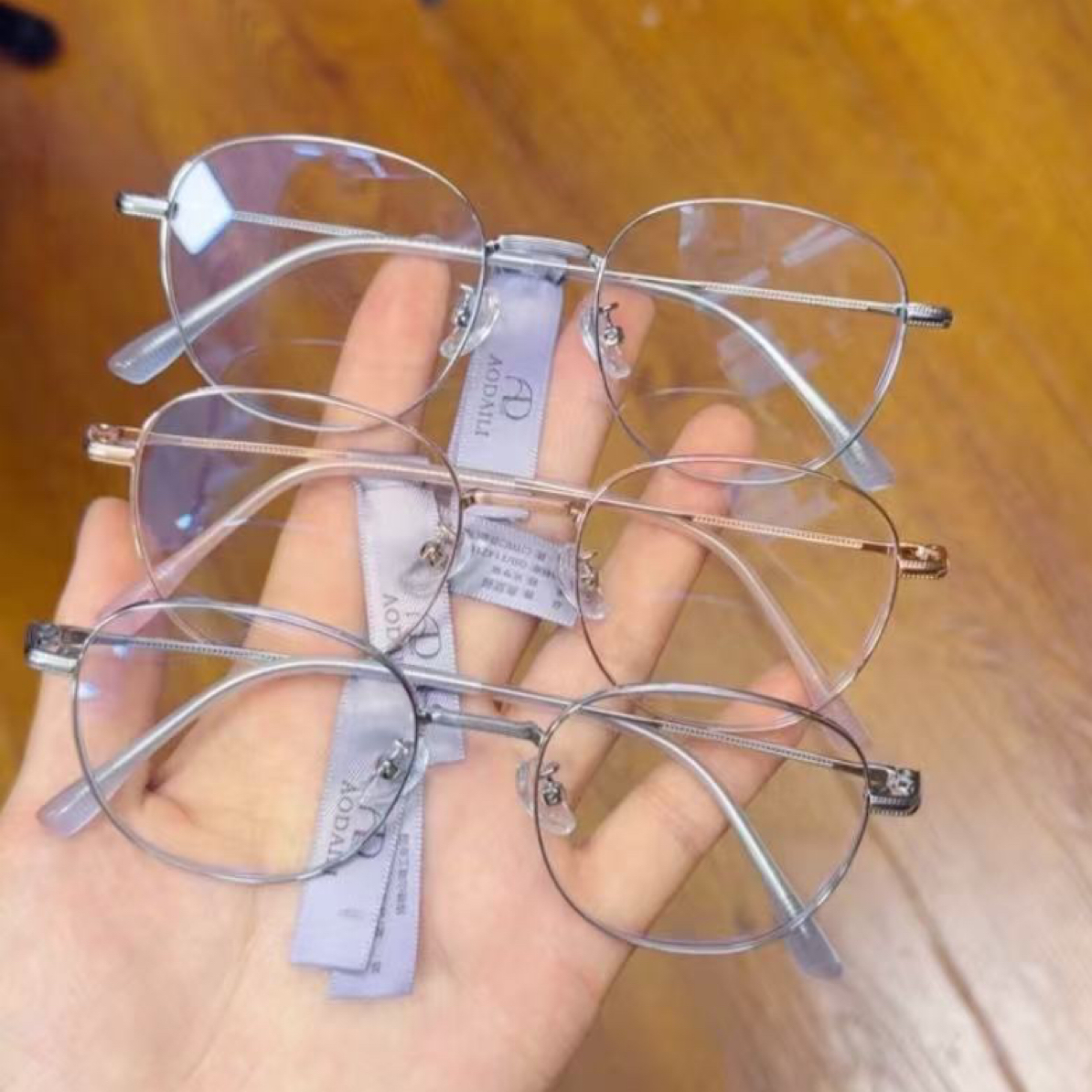 奥黛丽 品牌合金复古眼镜架降价福利