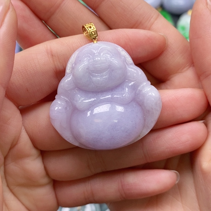 翡翠颈饰未镶嵌吊坠