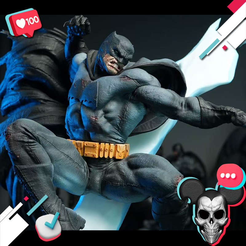 【鼠先生 大货】非Sideshow 蝙蝠侠 黑暗骑士归来 黑归 漫画 雕像