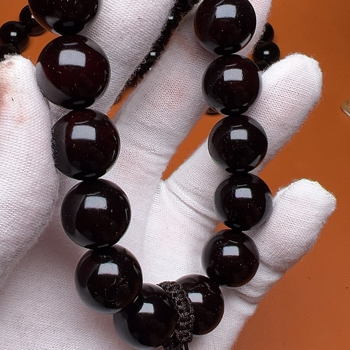 小叶紫檀手串/手链小叶紫檀1.5/15颗金星