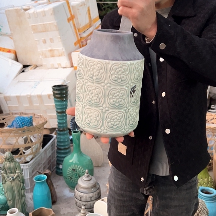 瓶高度22厘米口径7厘米微瑕捡漏