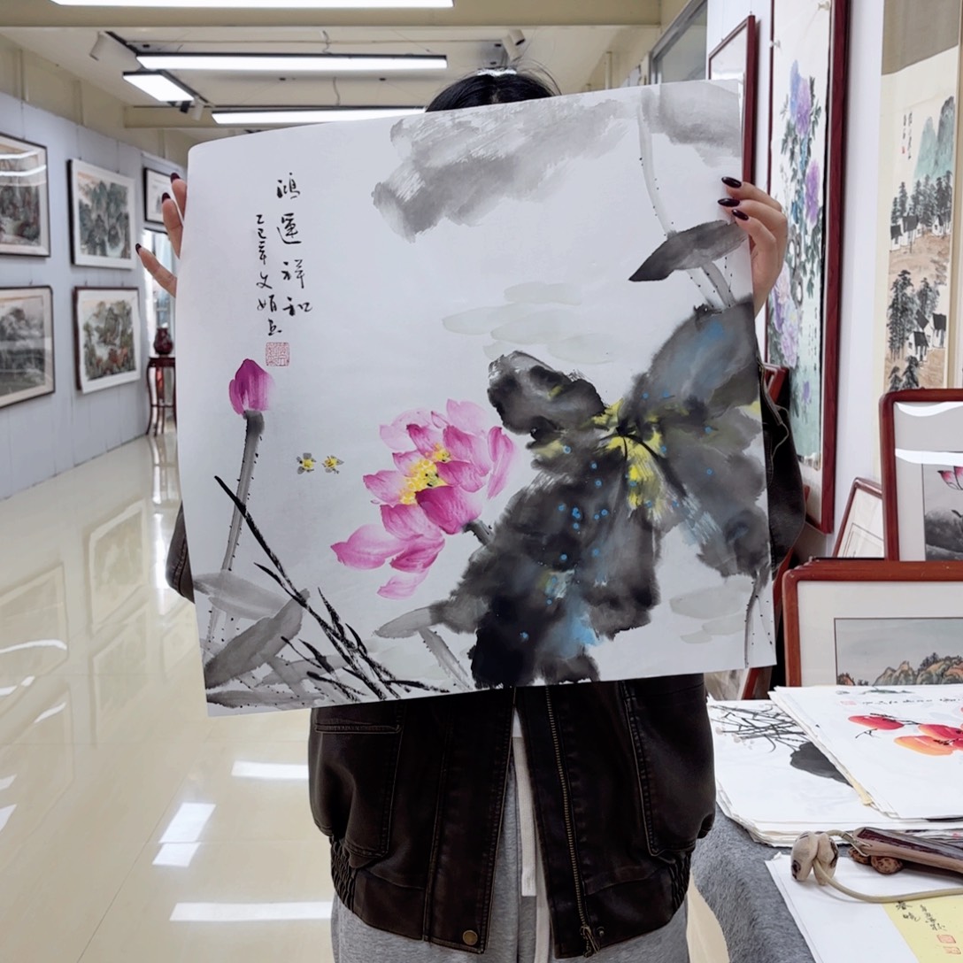 国画国画作品集一个