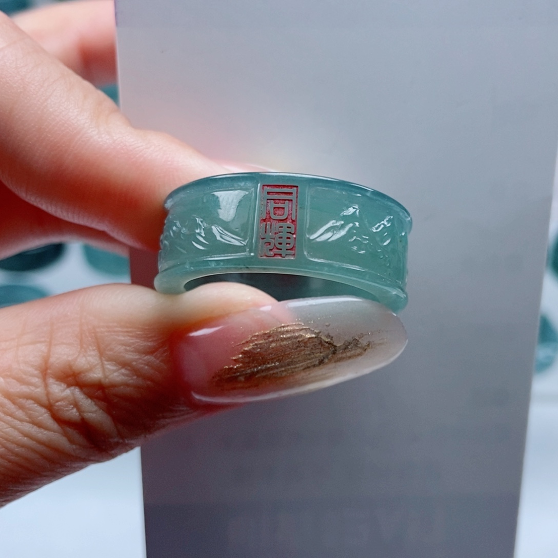 醉***云未镶嵌戒指翡翠翡翠